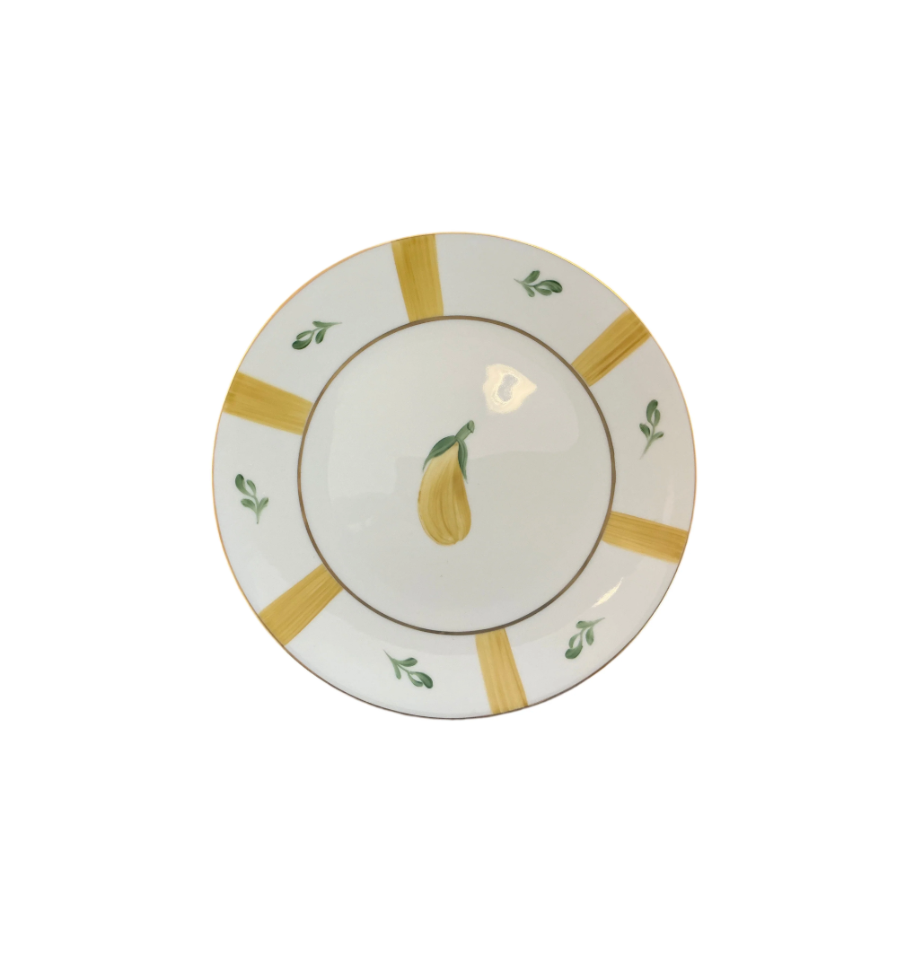 Set of Salad/Dessert Plates in Potager Du Roy (King's Vegetable Garden)