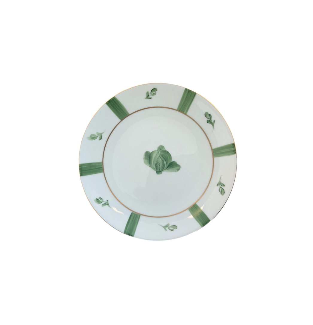 Set of Salad/Dessert Plates in Potager Du Roy (King's Vegetable Garden)