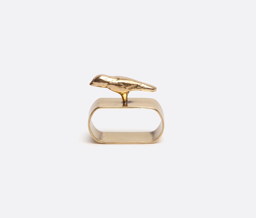 Hailey Bird Napkin Rings Set of 4