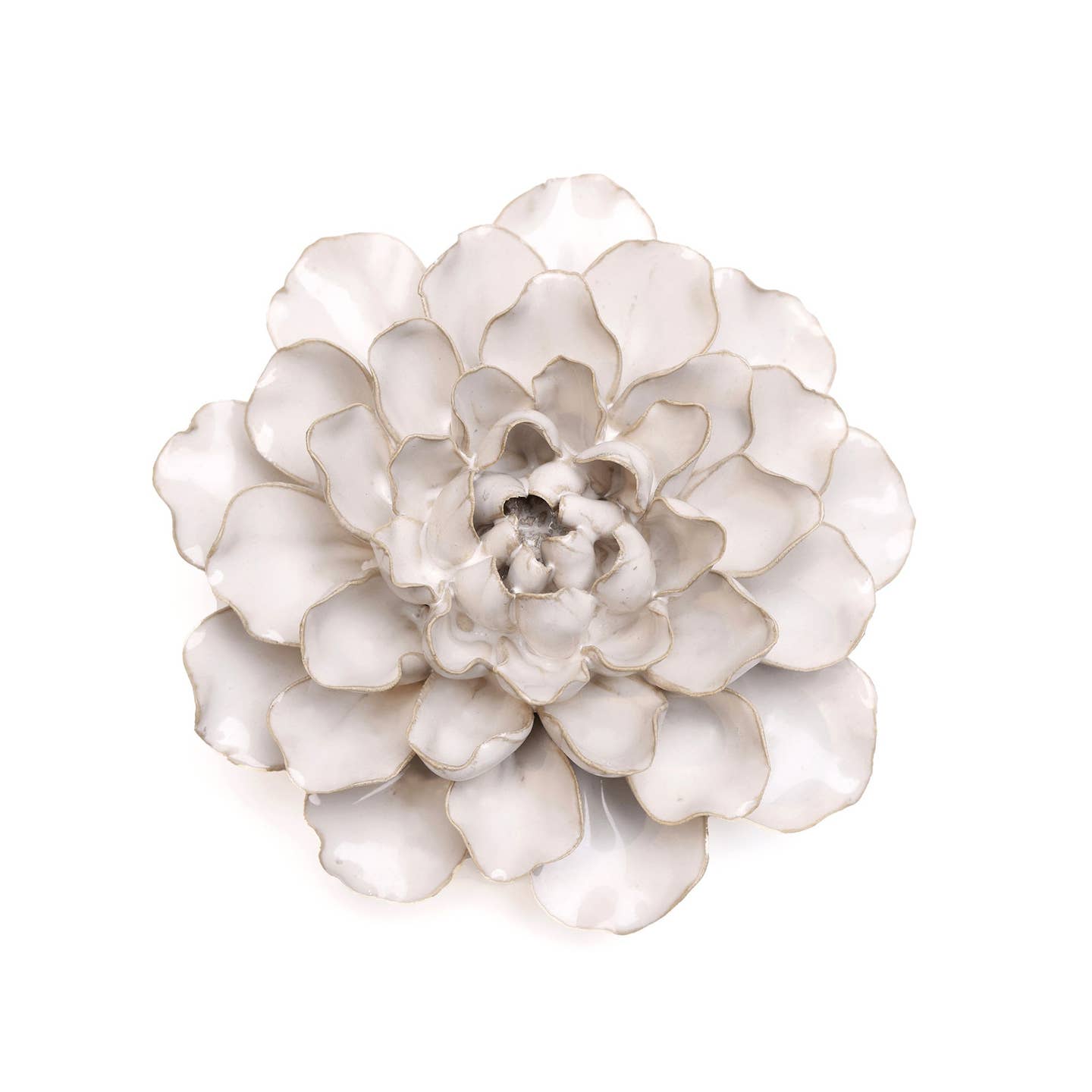 English Garden Ceramic White Flower