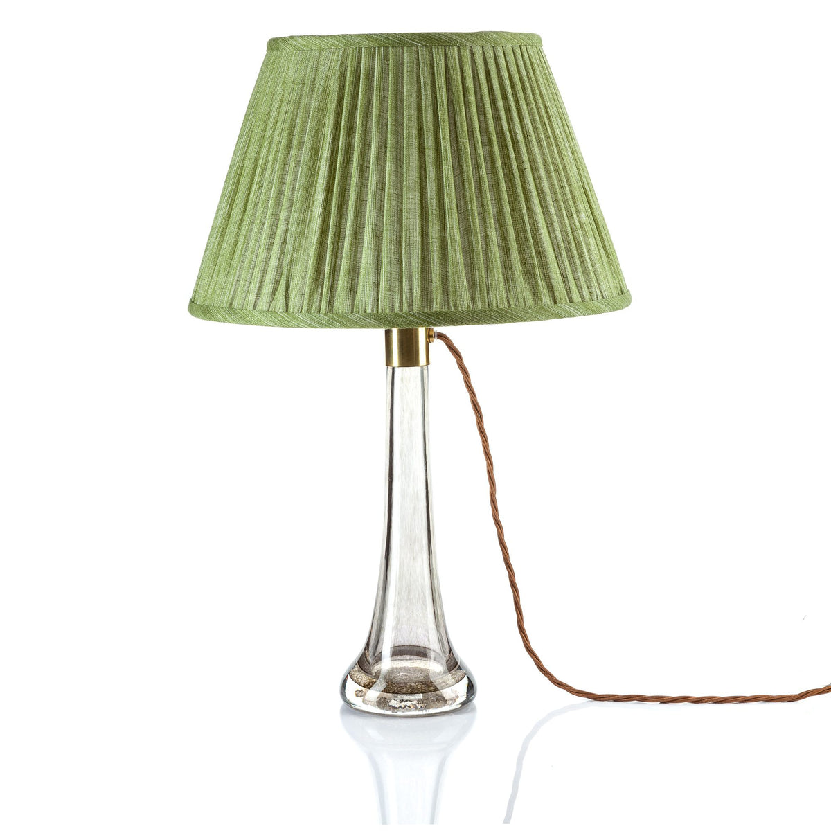 Green Kintyre Round Lampshade