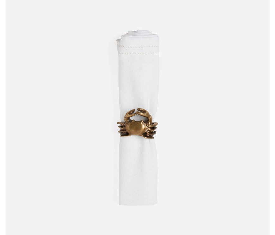 Edgar Crab Napkin Rings Set of 4