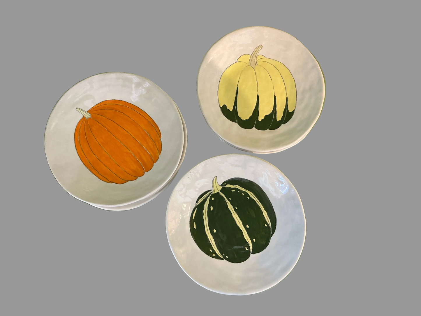 Small Plates - Pumpkin Theme