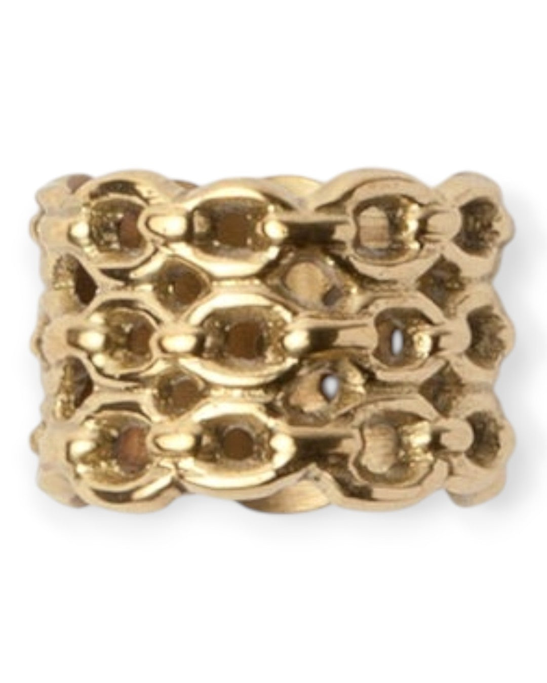 Keon Gold Napkin Rings Set of 4