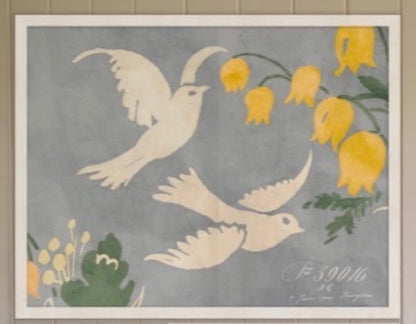 Birds and Flowers