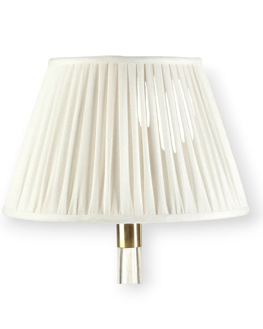 Ivory Plain Round Lampshade 4.5”
