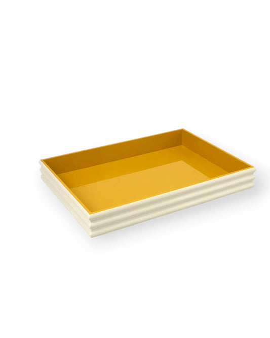 Wiggle Tray Large / Ivory/Mimosa