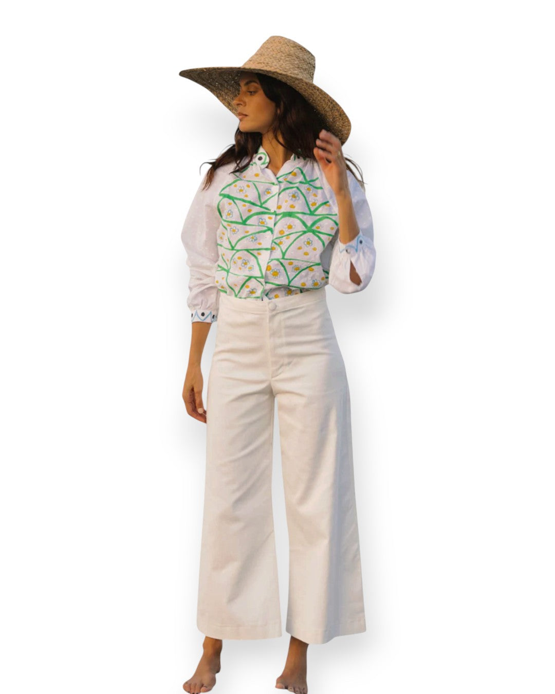 Kenza Pants White / XS/S