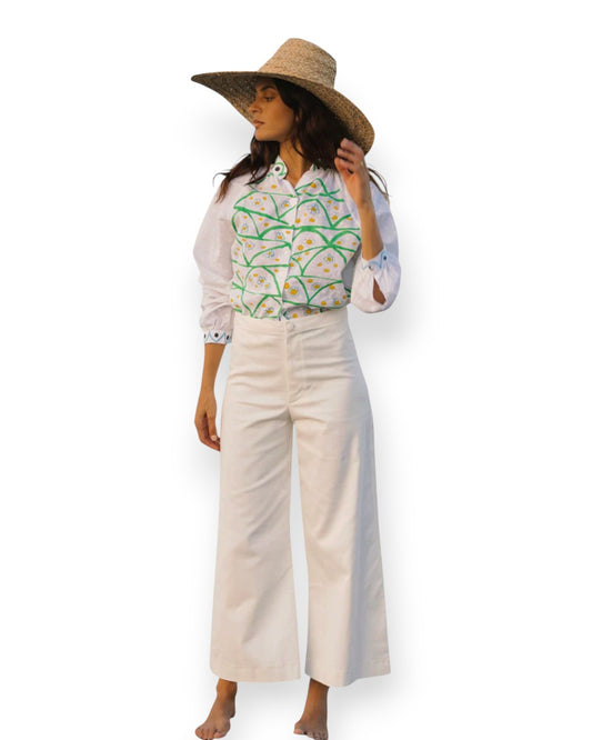 Kenza Pants White / XS/S