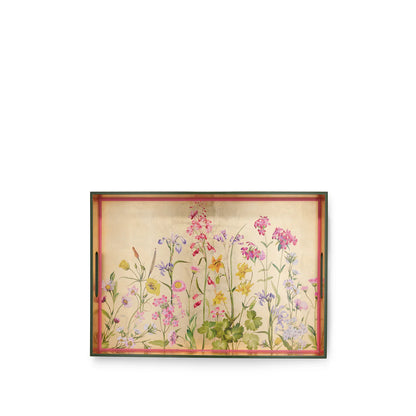 Gold Leaf Lacquered Tray “June”