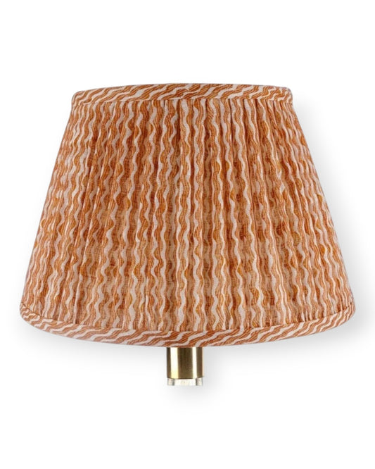 Orange Popple Round Lampshade 4.5"