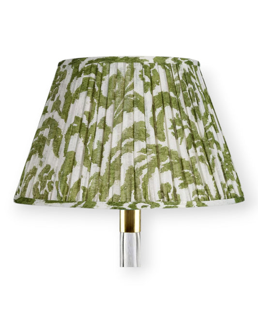 Green Marlborough Round Lampshade Green / 4.5"