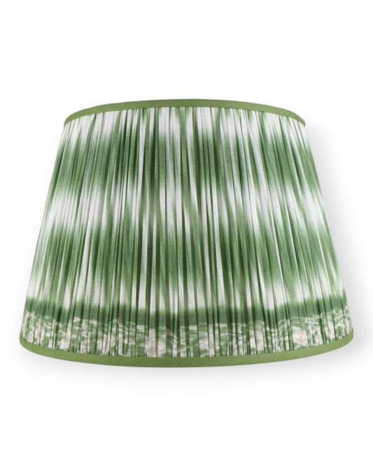 Ikat Lampshade Green