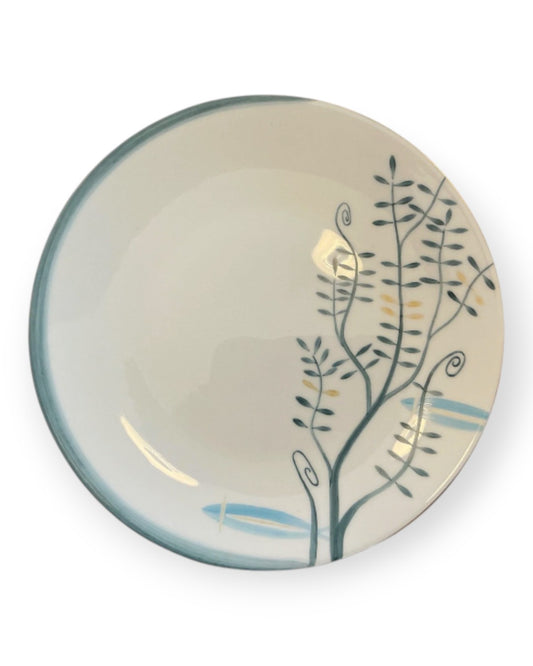 Salad/Dessert Plate Mer D'Iroise (Sea of Iroise) Pattern Fish