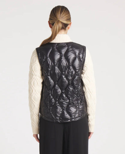 The Hyde Quilted Down Wool Jacket