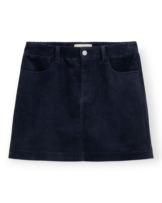 Camden Corduroy Skirt Dark Navy / 2