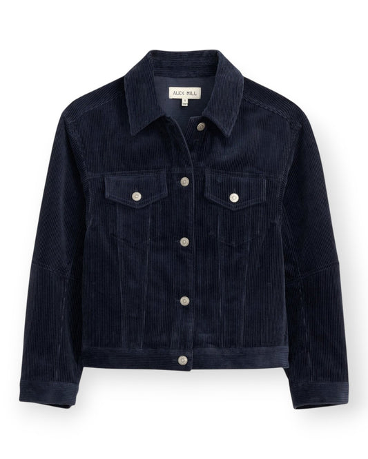 Camden Rider Corduroy Jacket Dark Navy / XS