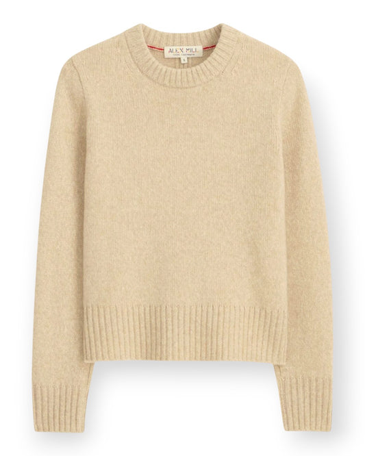 Marais Sweater in Washed Cashmere Oat Heather / XS