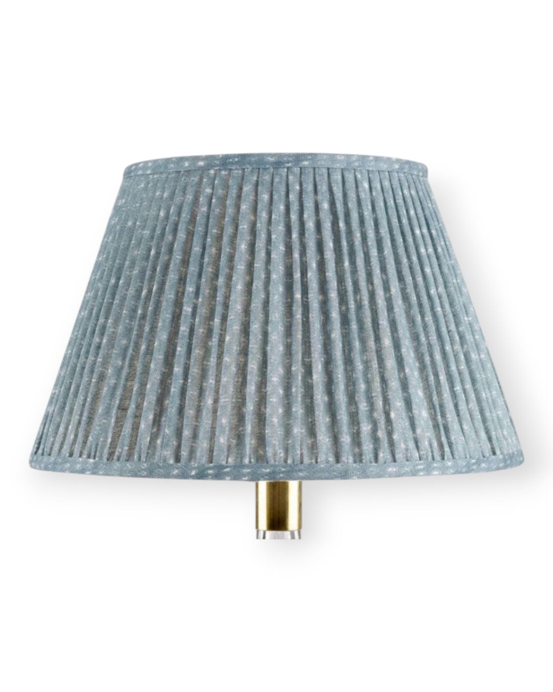 Blue Figured Round Lampshade 4.5"