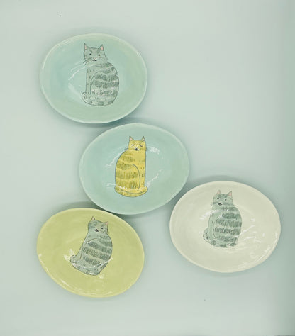 Oval Cat Dish