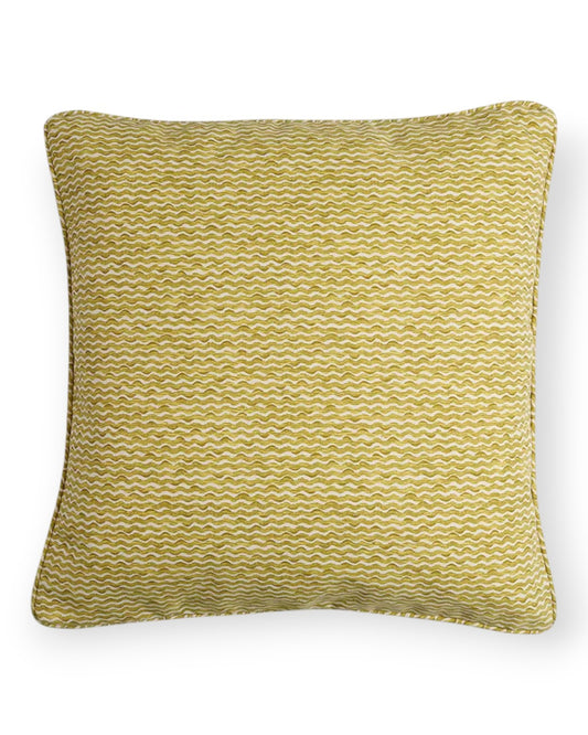 Yellow Popple Pillow Outdoor 17" x 17"