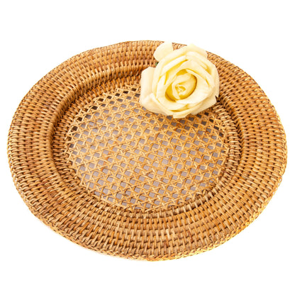 Rattan Charger Plate