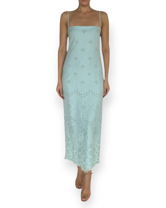 Hanna Midi Dress BLUE / XS
