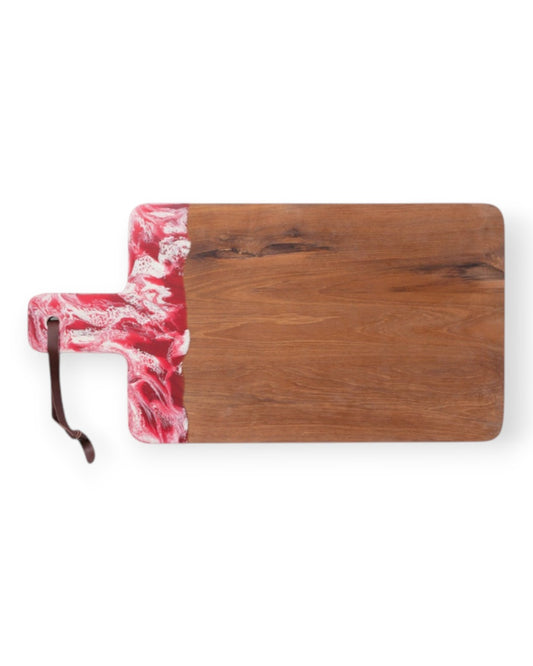 Austin Swirled Serving Board Berry