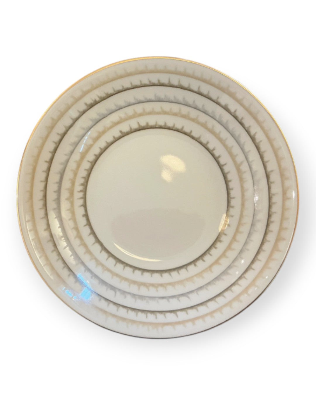 Shallow Bowl in Sisal Pattern Sisal