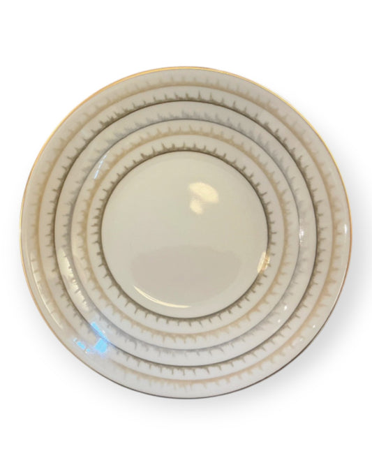 Shallow Bowl in Sisal Pattern Sisal