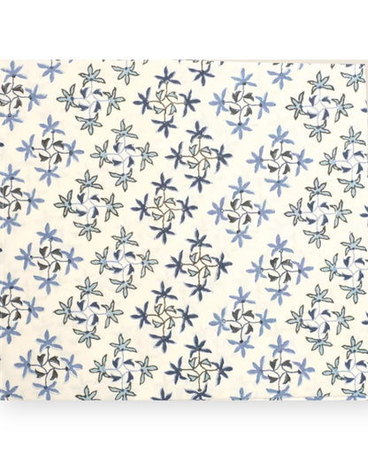 Celeste Tablecloth Lapis Magnolia / 72"x127"