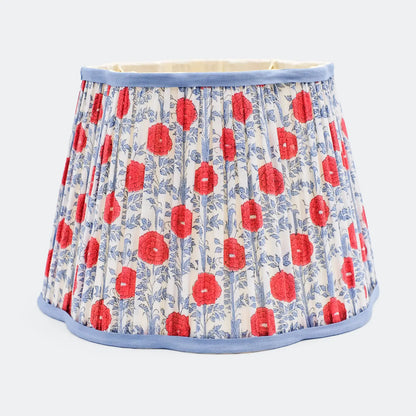 Pleated Scalloped Lampshade