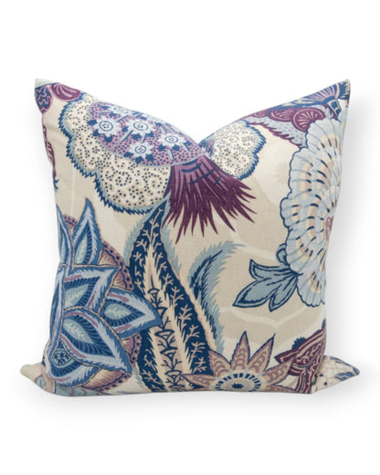 Zanzibar Hyacinth Pillow 20" x 20"