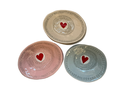 Oval Heart Dish