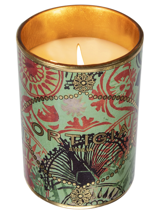 Ortigia Decorated Candle
