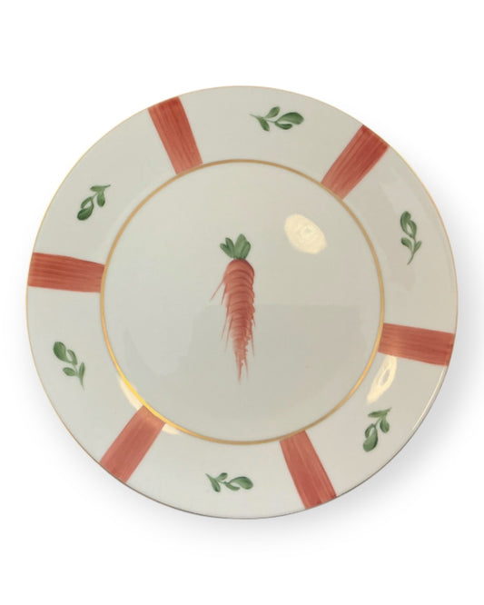 Set of Salad/Dessert Plates in Potager Du Roy (King's Vegetable Garden) 58, 15, 38, 49, 19, & 23