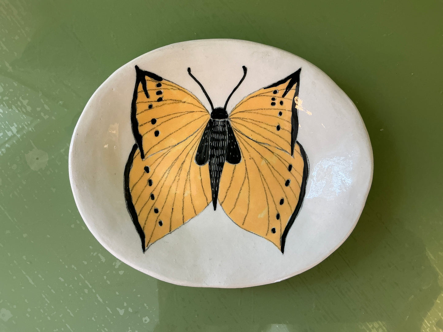 Extra small plates - butterflies