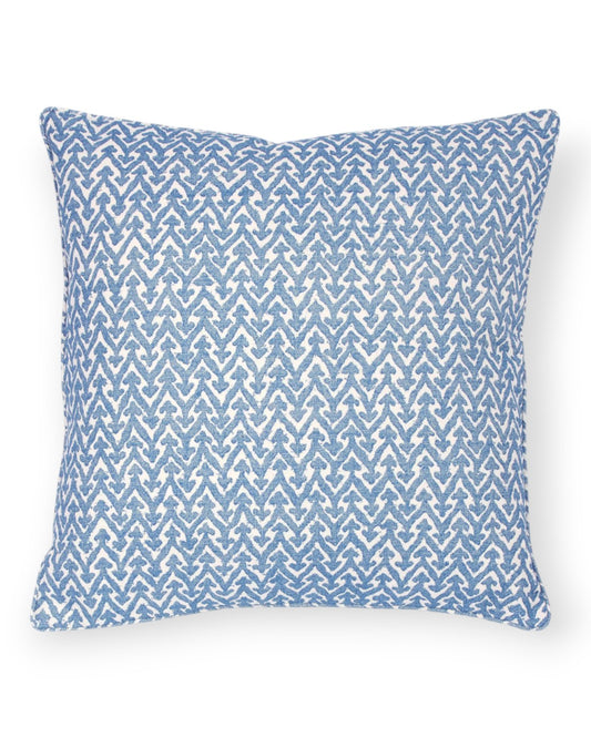 Blue Rabanna Pillow 17" x 17"