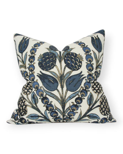 Corneila Navy Pillow 17" x 17"