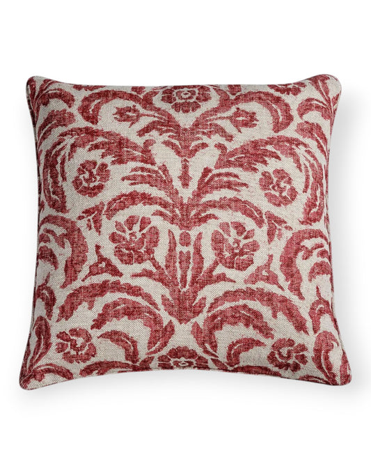 Pink Marlborough Pillow 17" x 17"