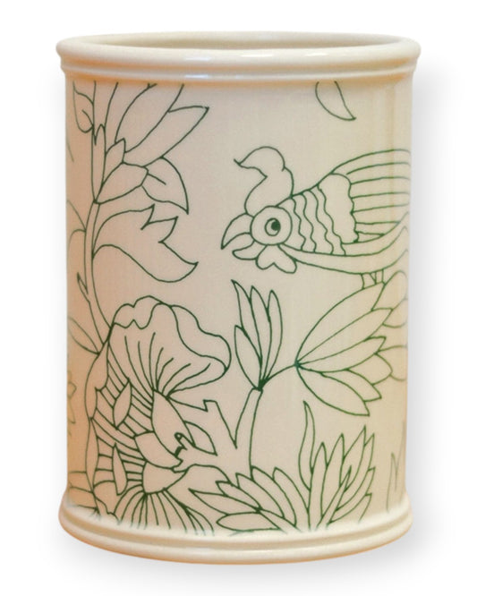 Utensil Jar Lapis Magnolia