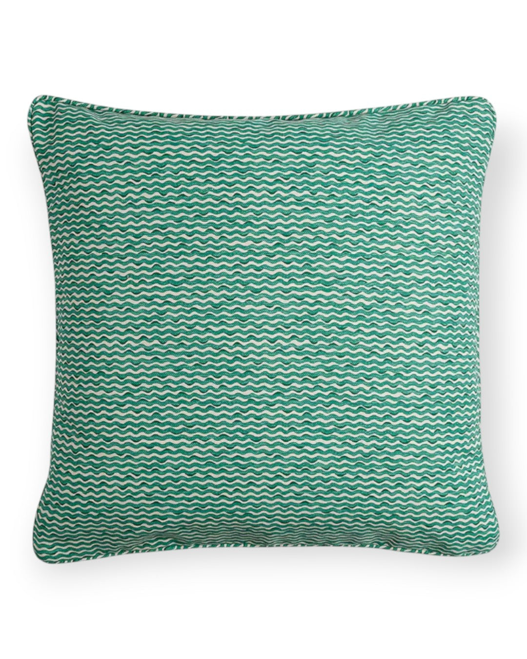 Green Popple Pillow Outdoor 17" x 17"