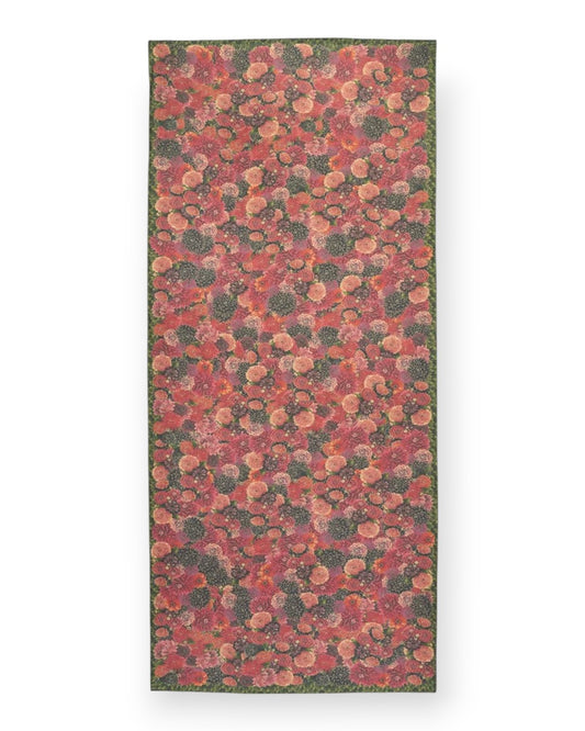 Dahlia Linen Tablecloth Dahlia / 65x118 in(165x300 cm)