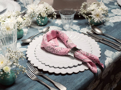 Bandana Linen Napkin - Set of 4