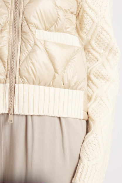 The Hyde Quilted Down Wool Jacket