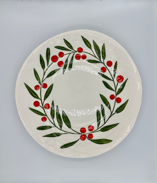 Large Round Platter - Holiday Edition
