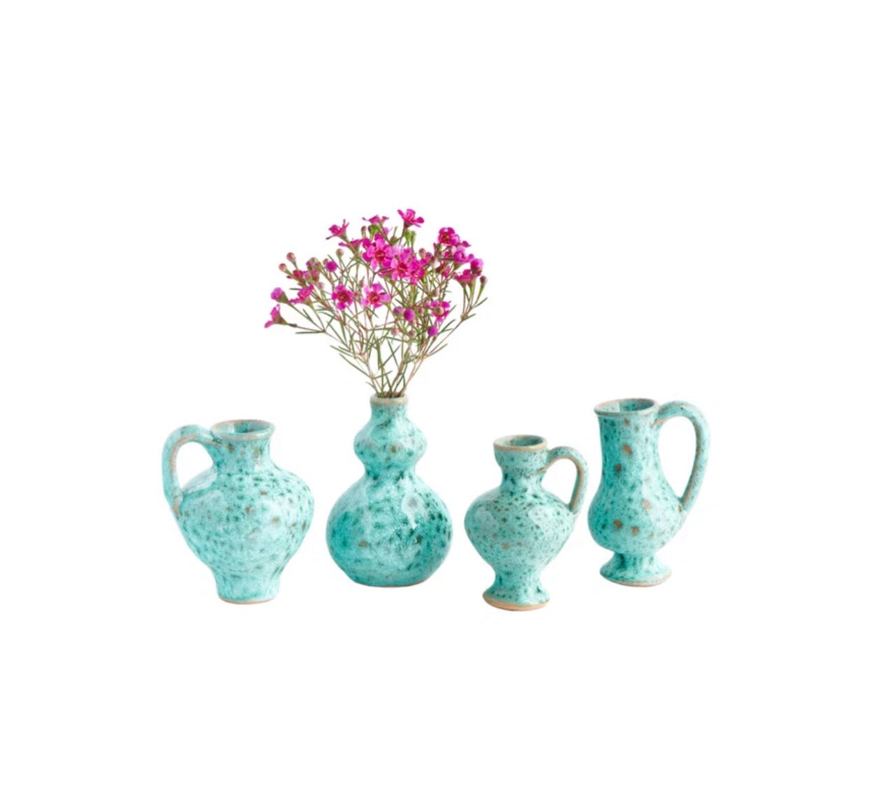 Mini Bud Vases - set of 4