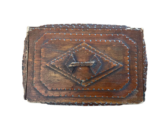Vintage Tramp Art Box