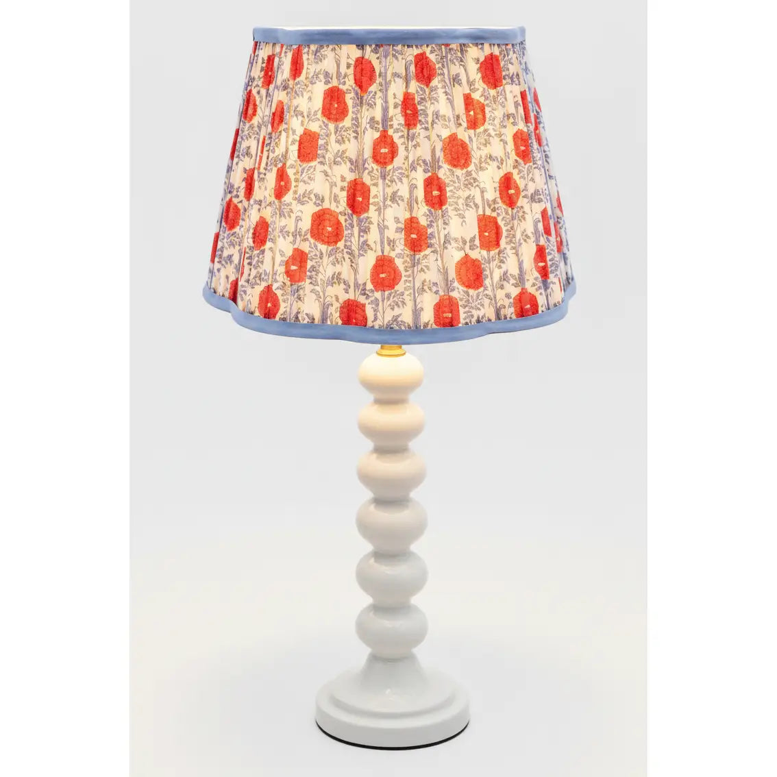 Pleated Scalloped Lampshade