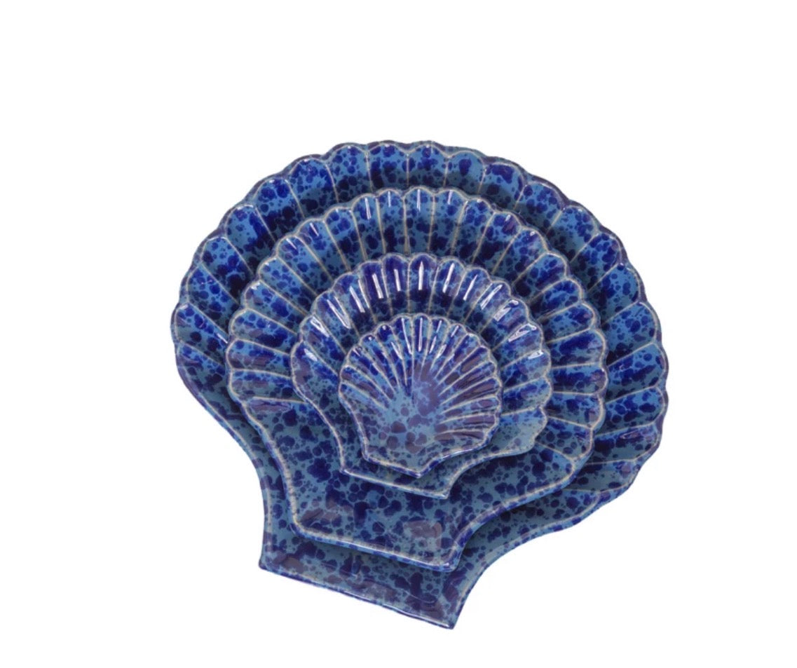 Concha Small  Plate - set of 4